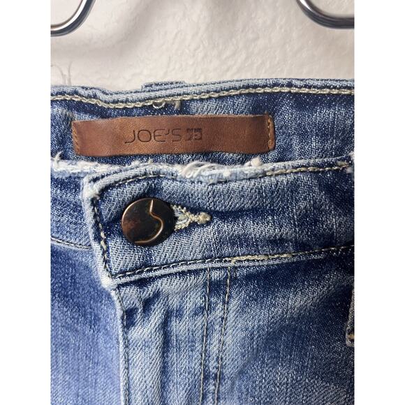 JOE'S Distressed Denim Shorts Women’s Sz 28 Vintage Reserve - Picture 3 of 6